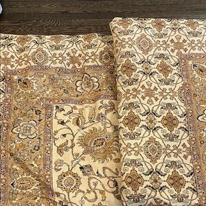 Ralph Lauren Queen Cream and Brown